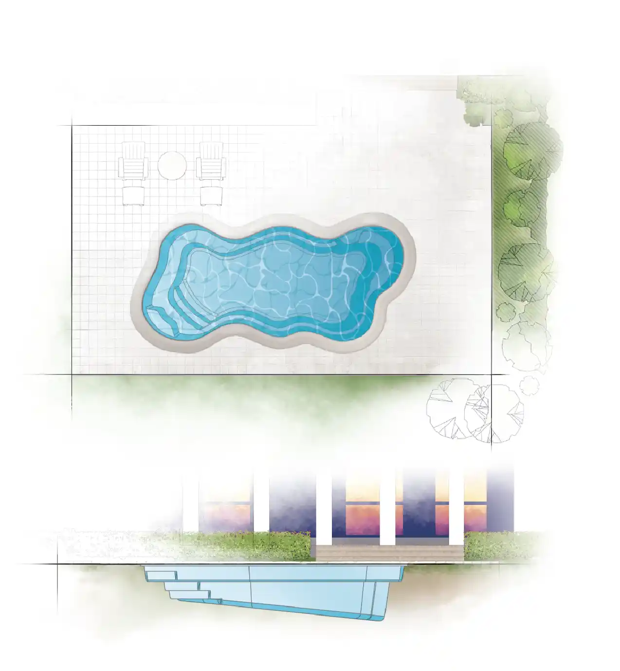 Luma key features