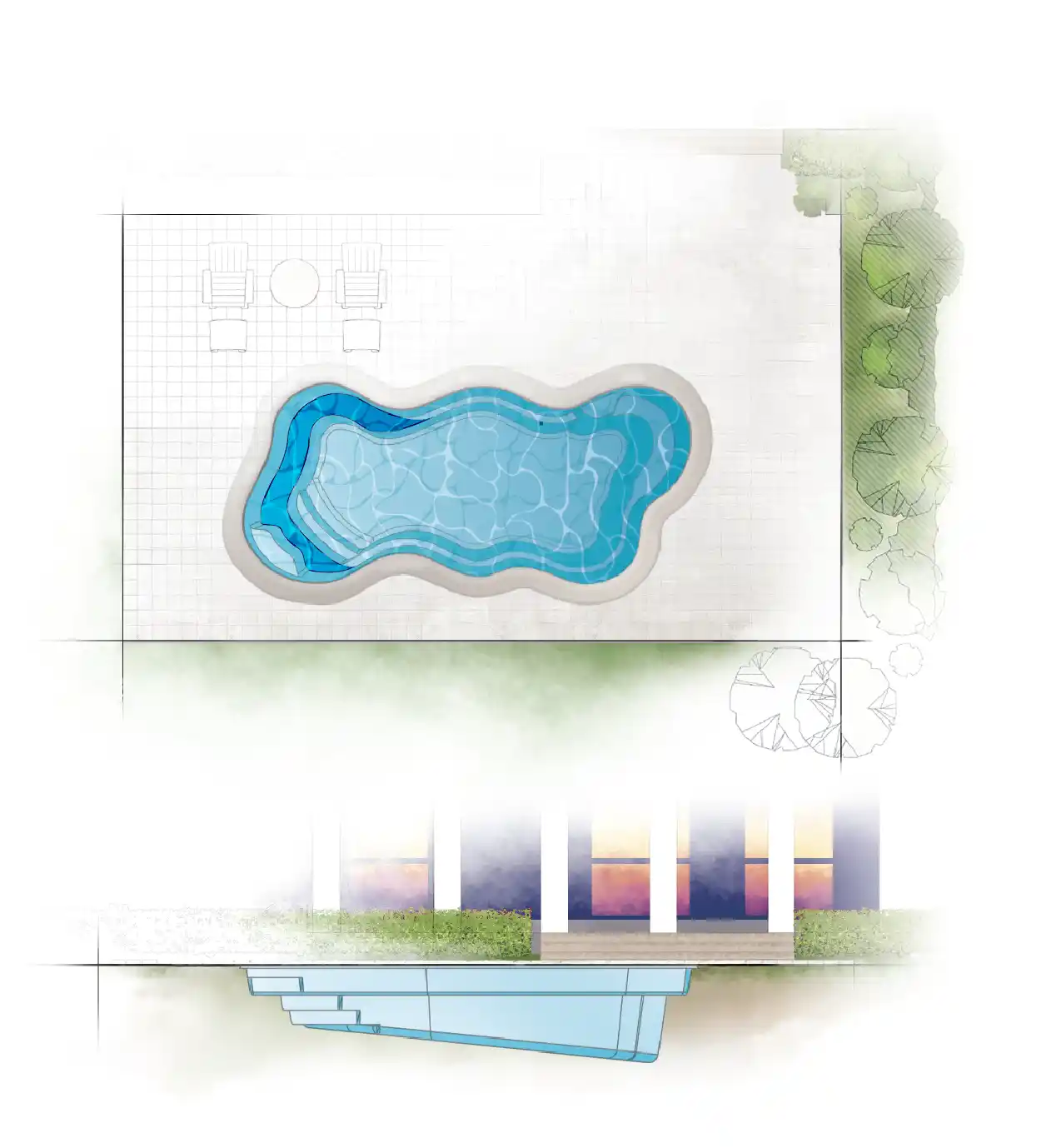 Luma key features